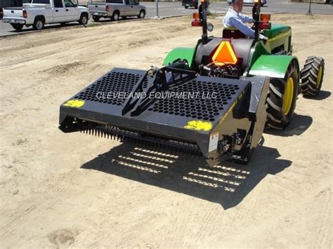 landscape rake for mini skid steer|rockhound landscape rake for sale.